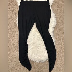 ALTHLETA RUCHED BOTTOM PLUS SIZE ACTIVE PANTS! Tall 33 inseam